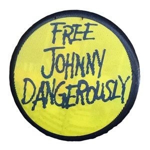 Johnny Dangerously Movie Collectible Hologram Pin - NWOT
